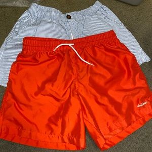 2 Pair of Chubbies- shorts and trunks